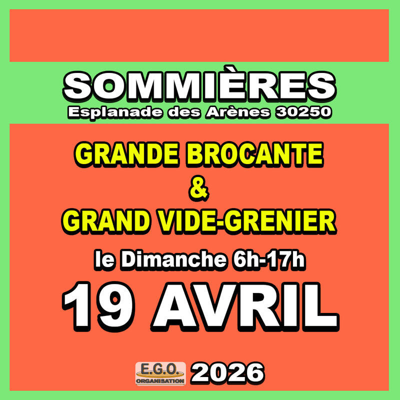 Grande brocante et vide-grenier