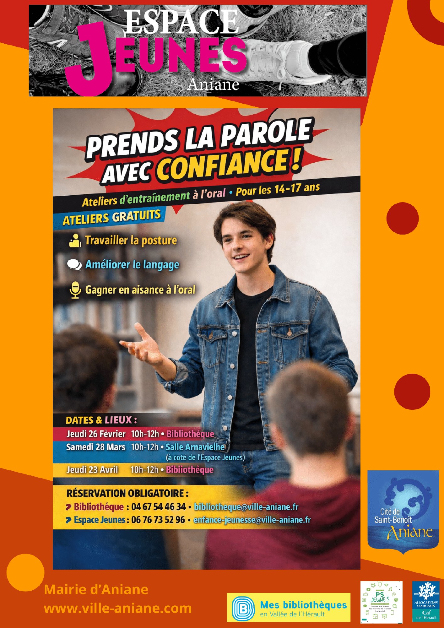 PRENDS LA PAROLE ! : ATELIERS DE PRISE DE PAROLE