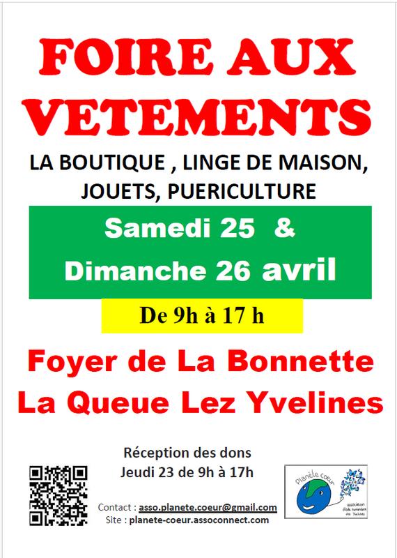 Foire aux vêtements printemps-été