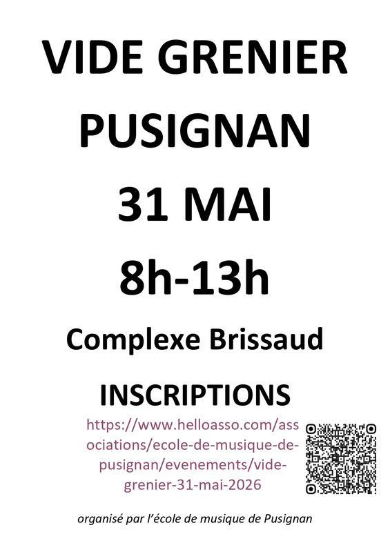 Vide-grenier sur pusignan