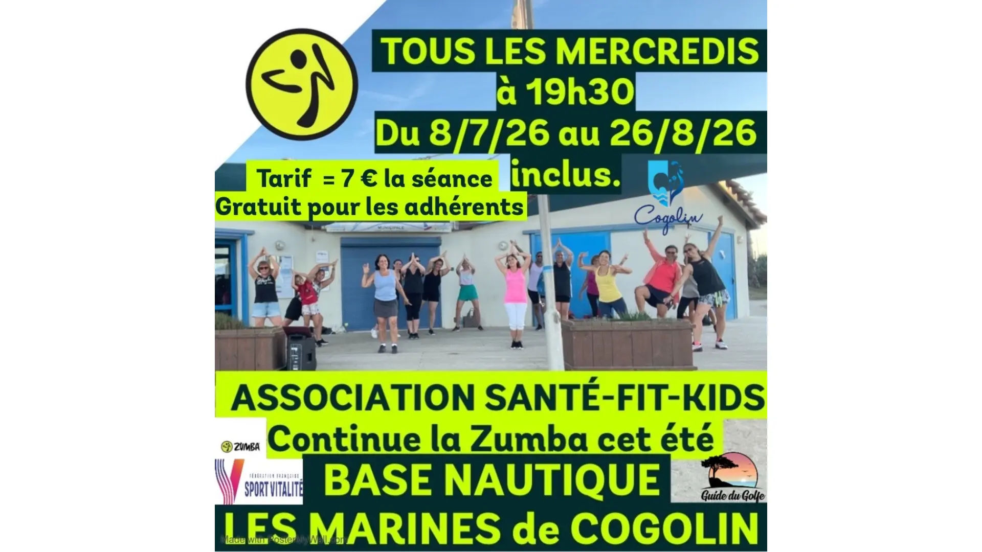 Zumba aux Marines de Cogolin