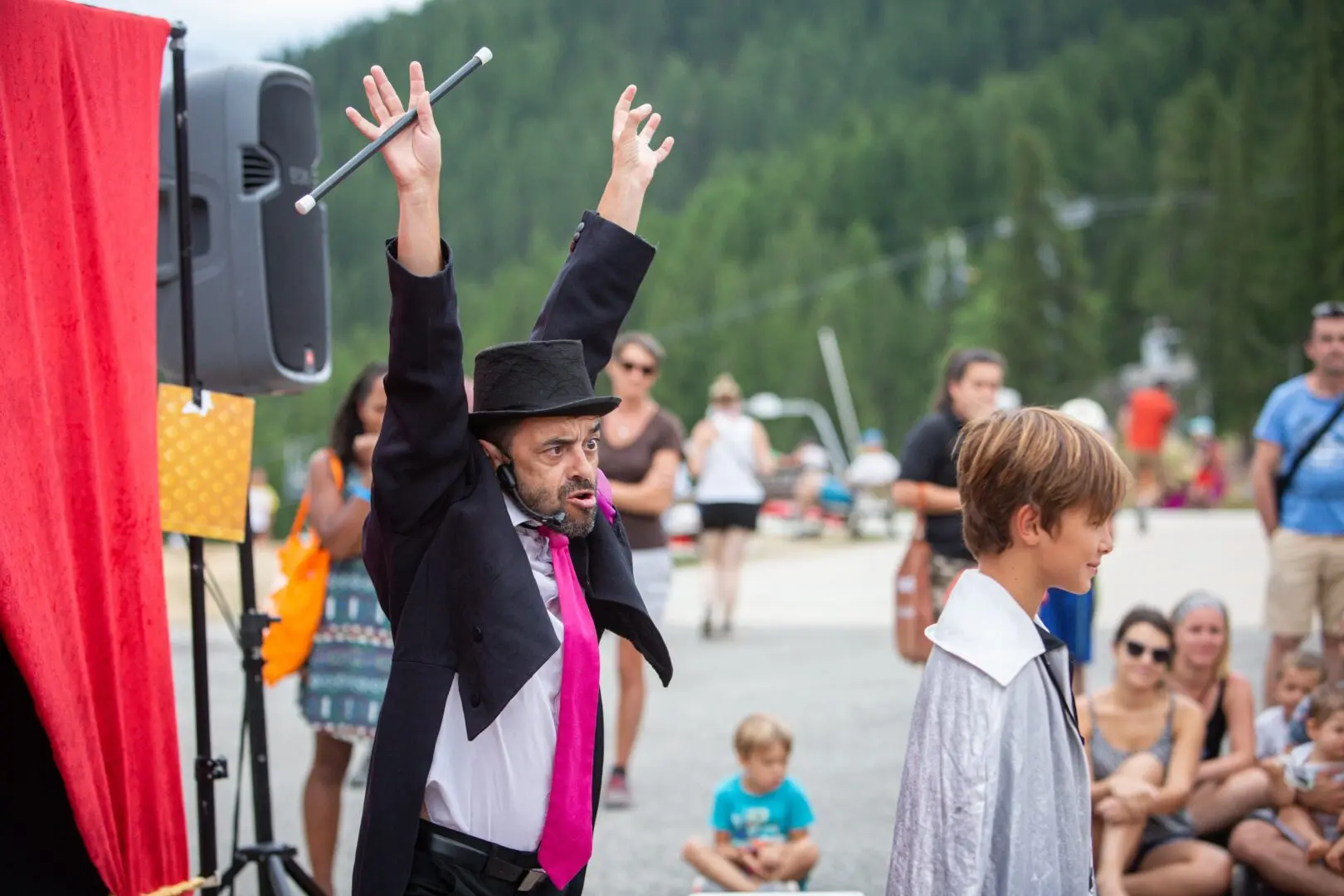 Familles en Orres : spectacle "Magic Feeric"