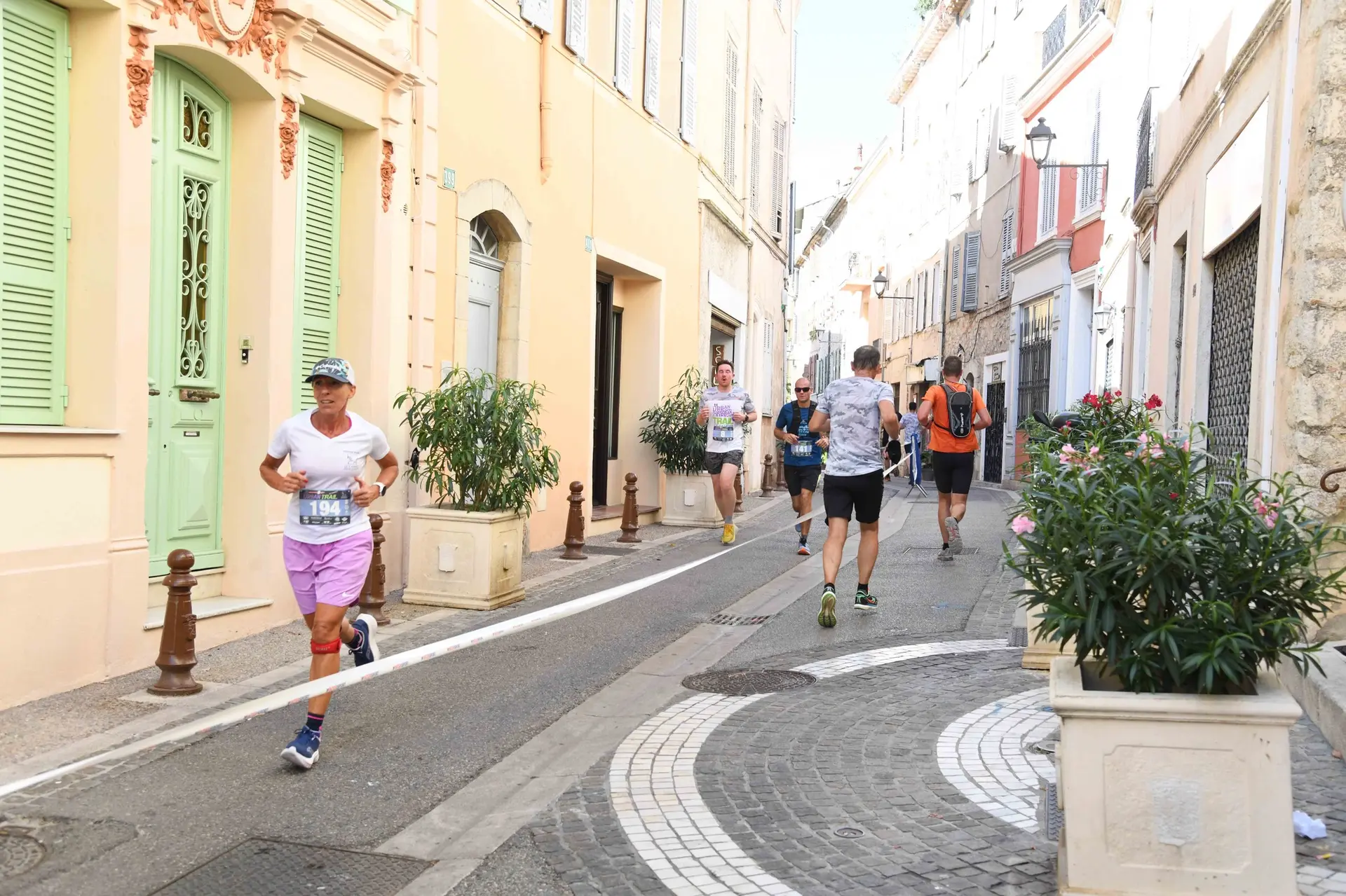Reconnaissance du parcours de l'Urban Trail Le Cannet