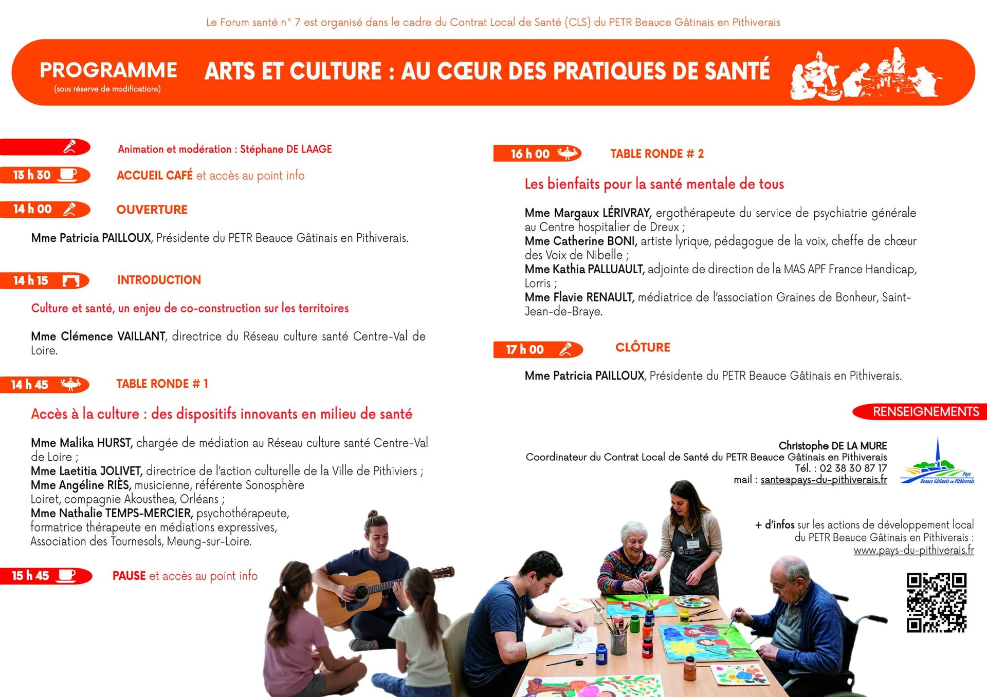 7e Forum santé : "Arts et culture : au coeur des pratiques de santé"