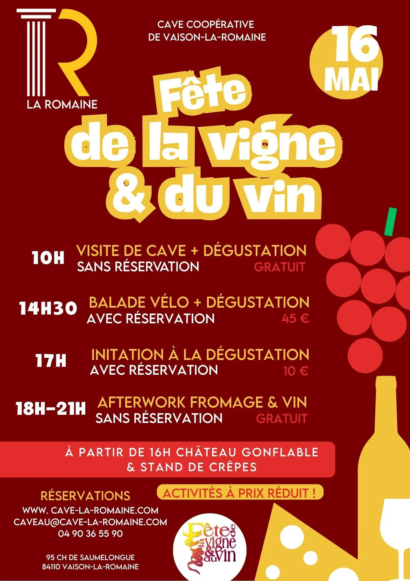Fête de la Vigne et du Vin - Cave La Romaine