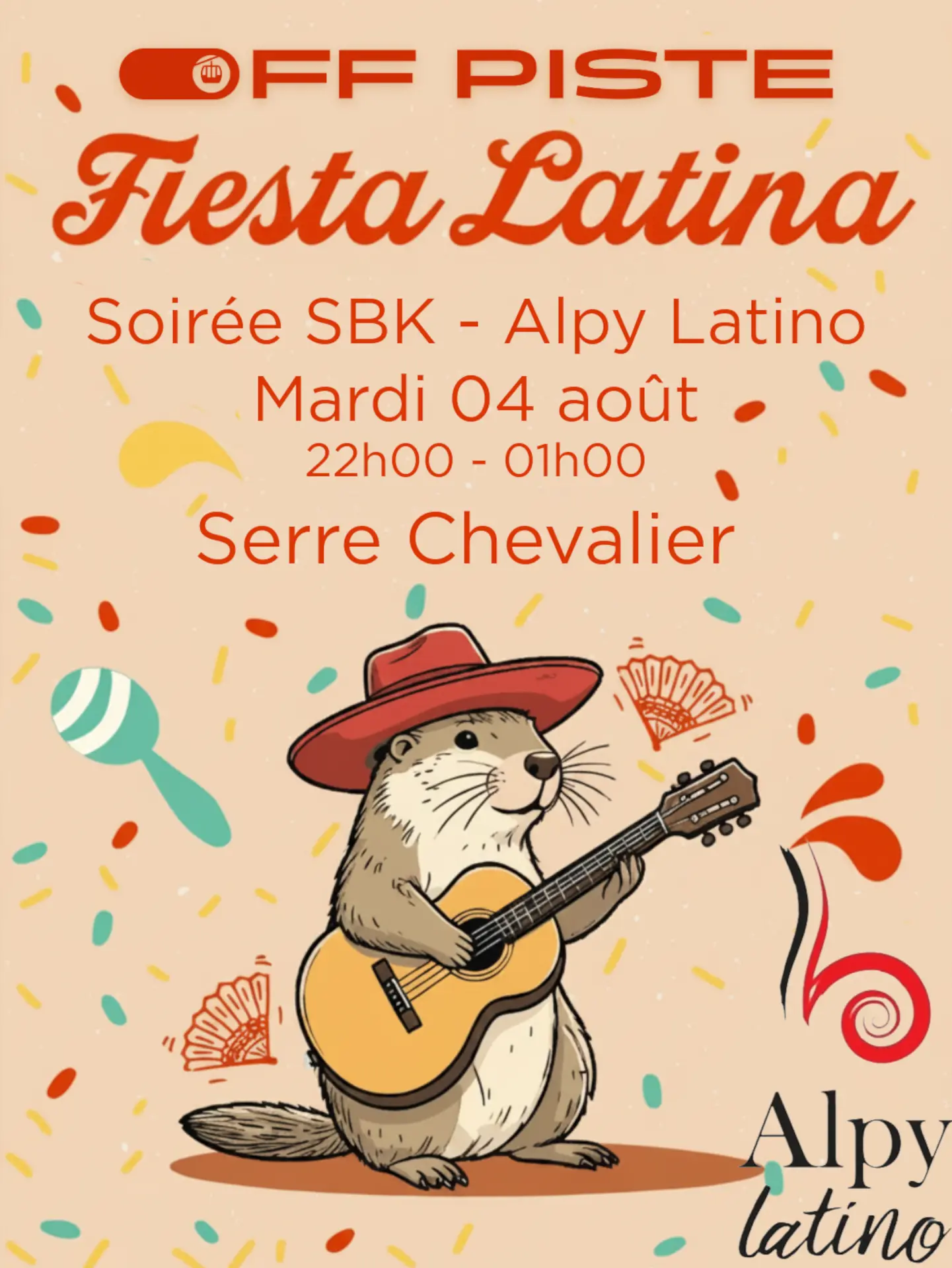 Fiesta latina au Off Piste