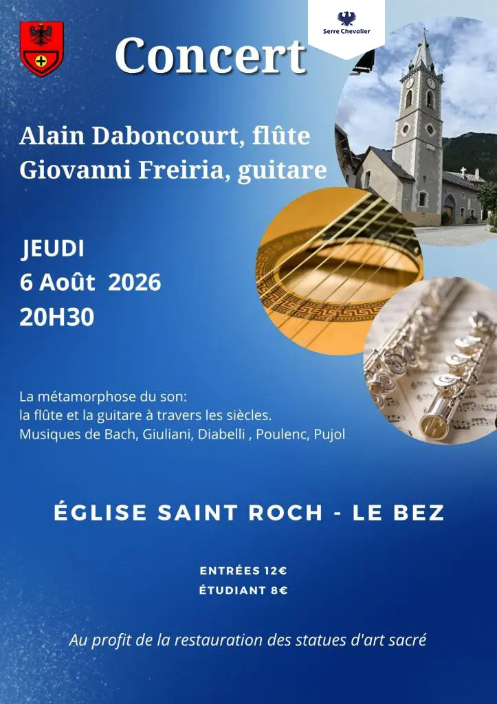 Concert de flûte et guitare