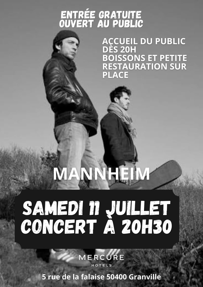 Concert avec Mannheim