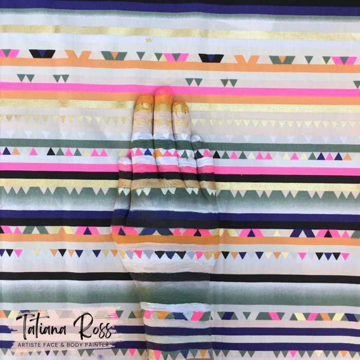 Art corporel au Loukoum Jardin + Dessin au Garten-Treff