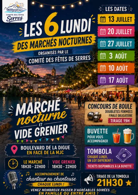 Marché nocturne & vide greniers