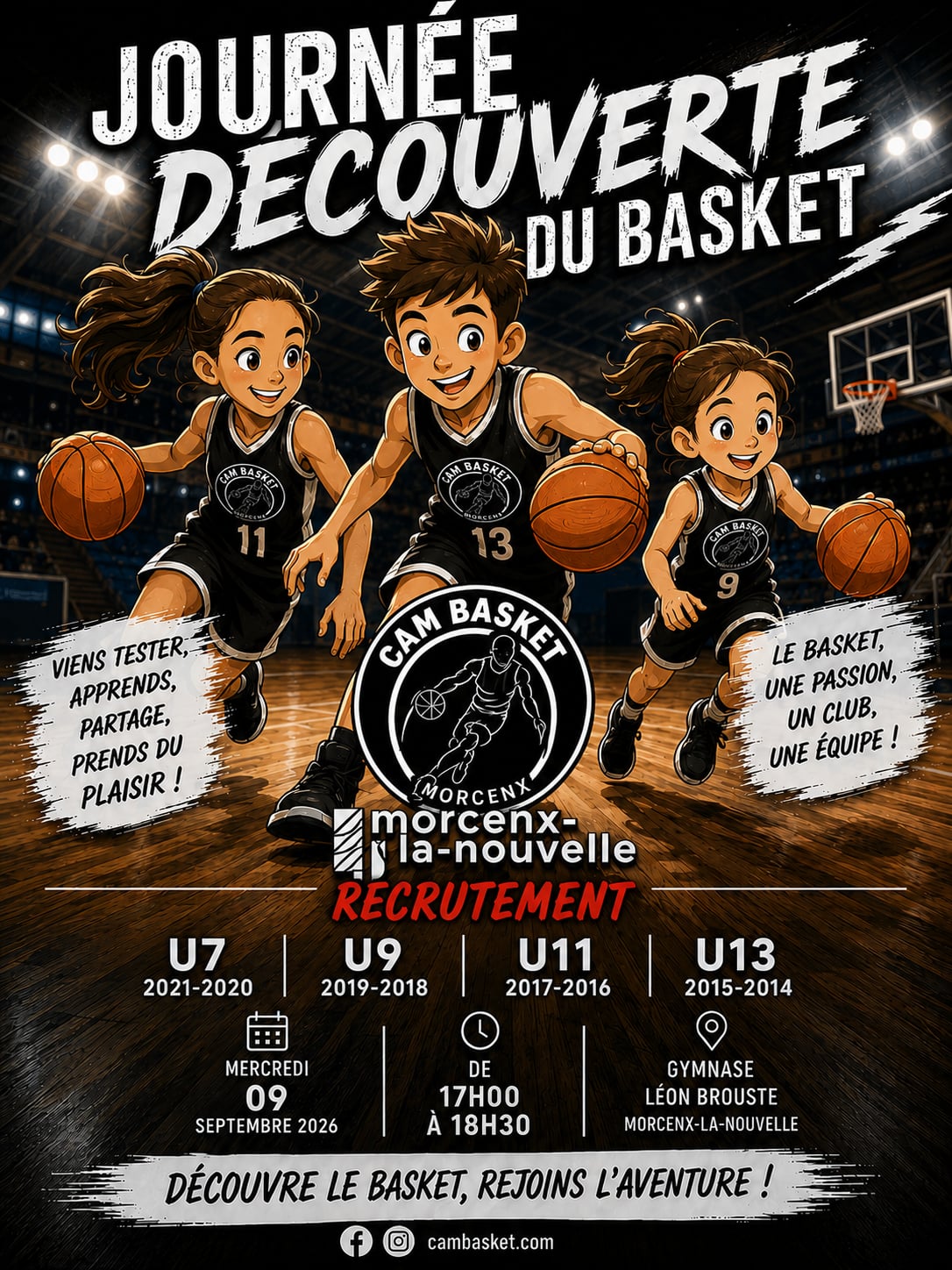 Journée découverte du basket