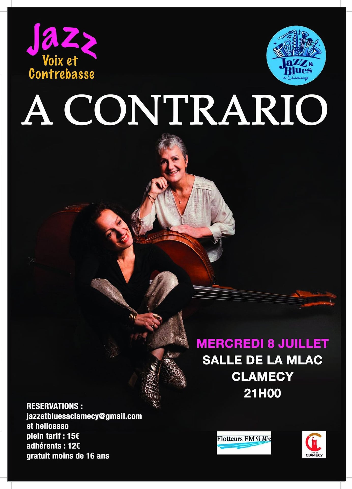 L'association Jazz & Blues présente : A Contrario
