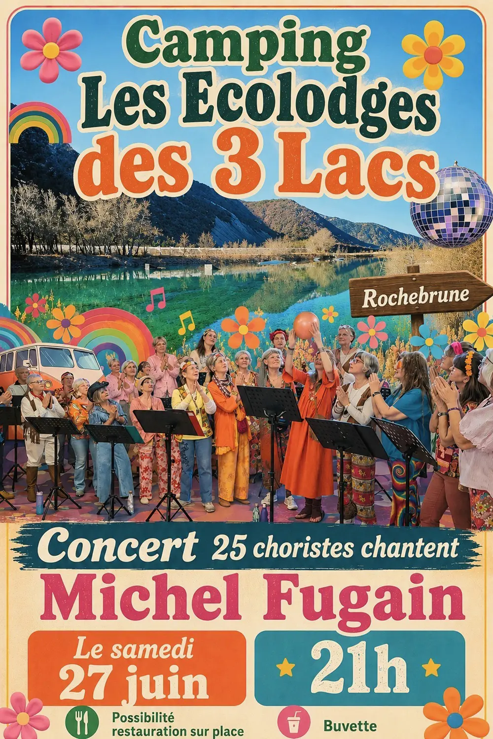 25 choristes chantent Michel Fugain
