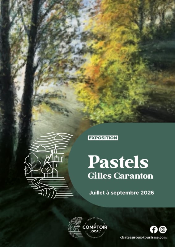 Exposition : Pastels, Gilles Caranton