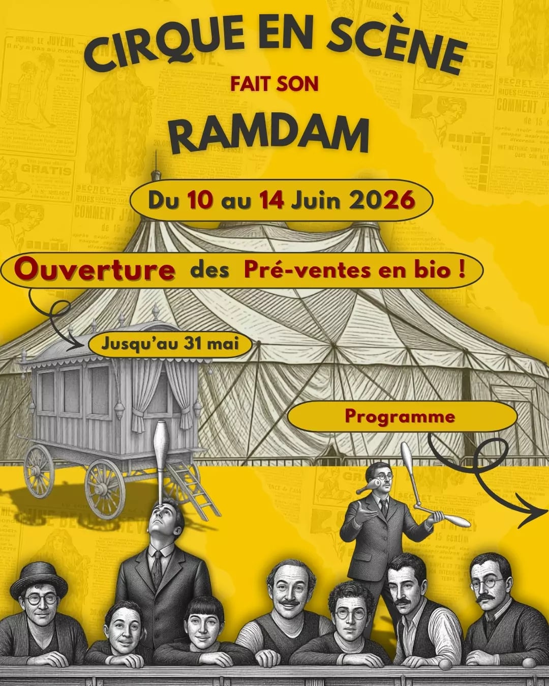 Spectacle Cirque en Scène fait son Ramdam à Niort
