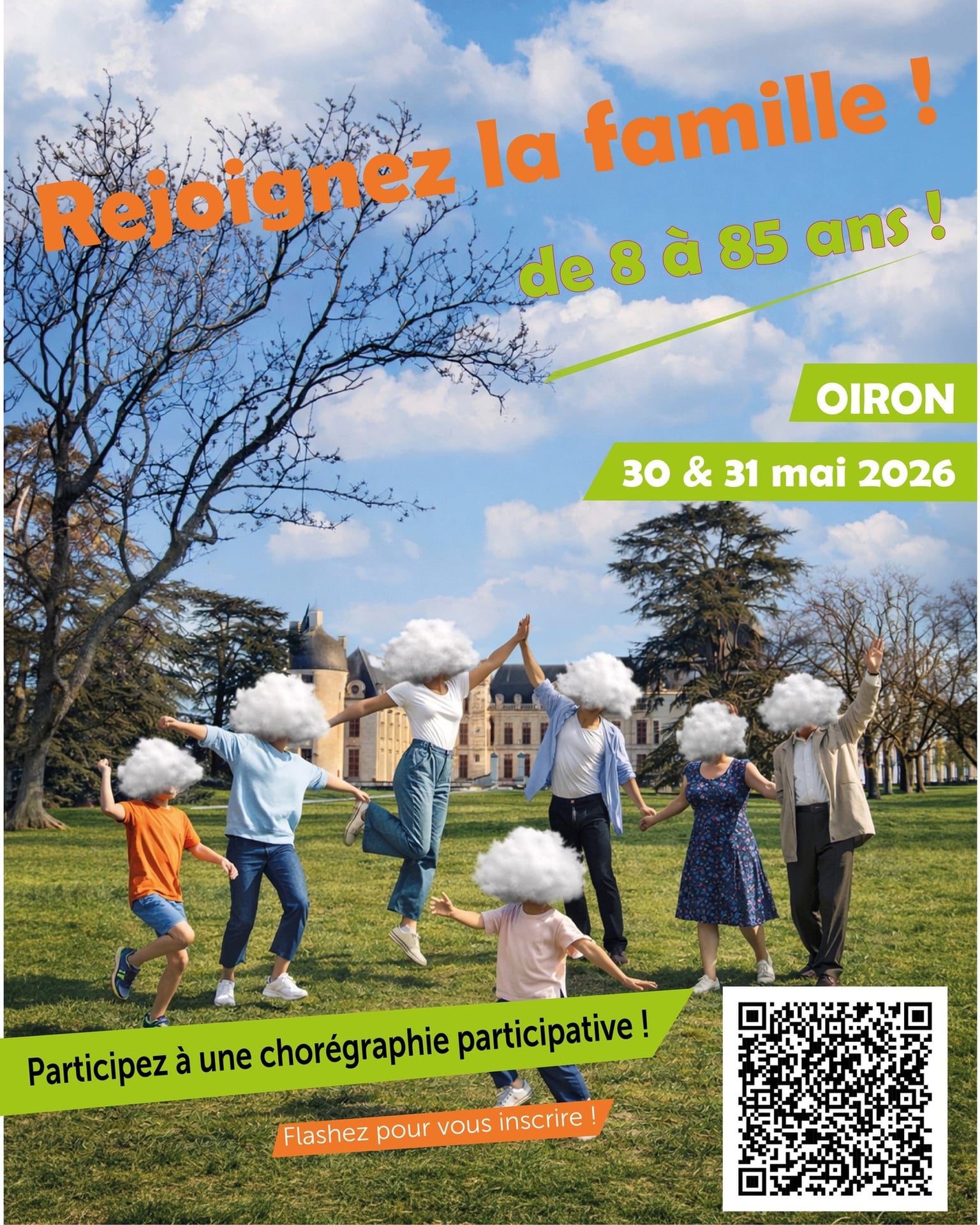 Portraits de famille : Une performance chorégraphique participative