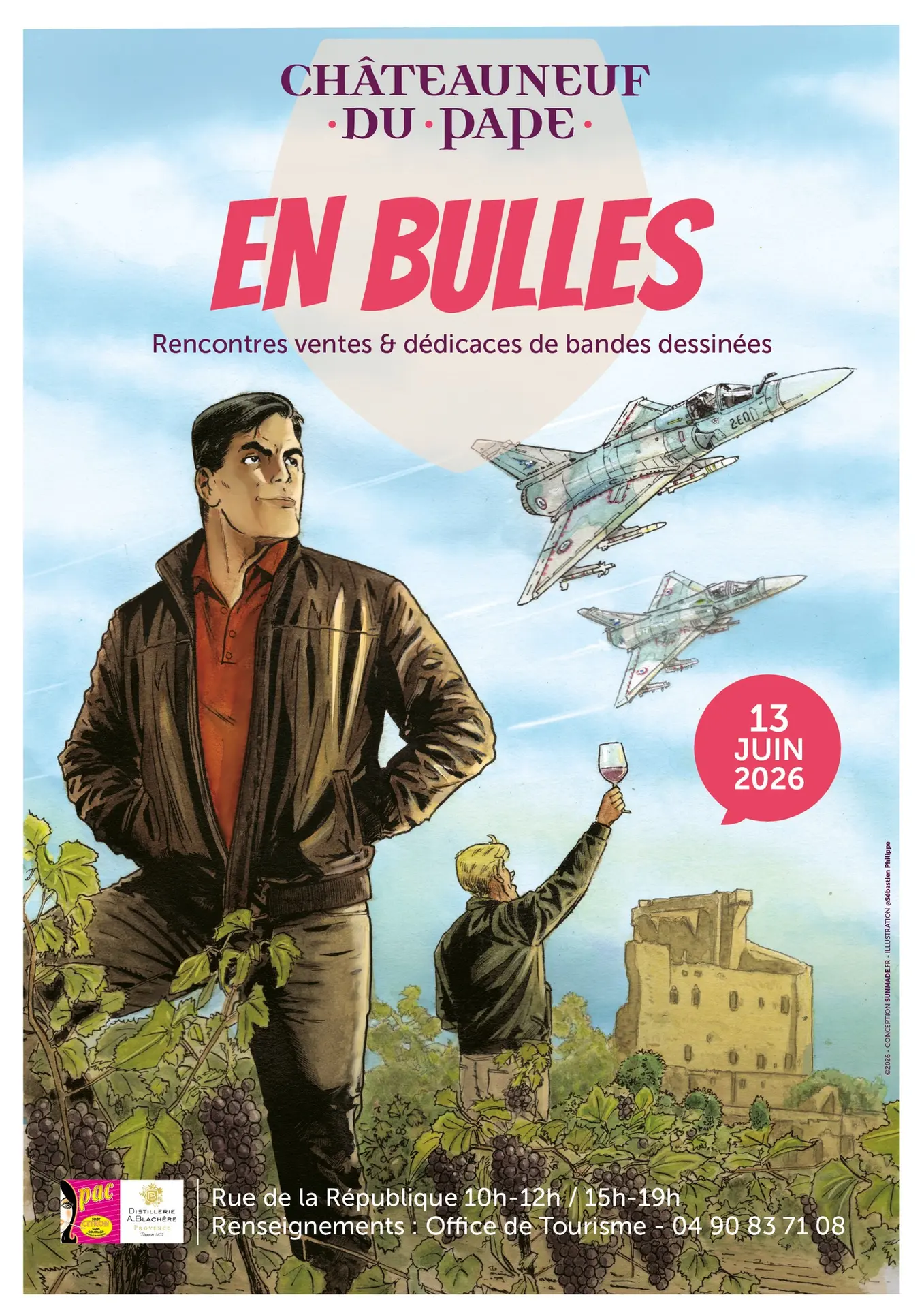 Festival de BD " Châteauneuf du Pape en bulles"