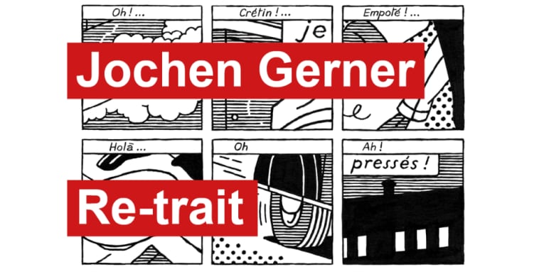 Exposition :  Jochen Gerner / Re-trait