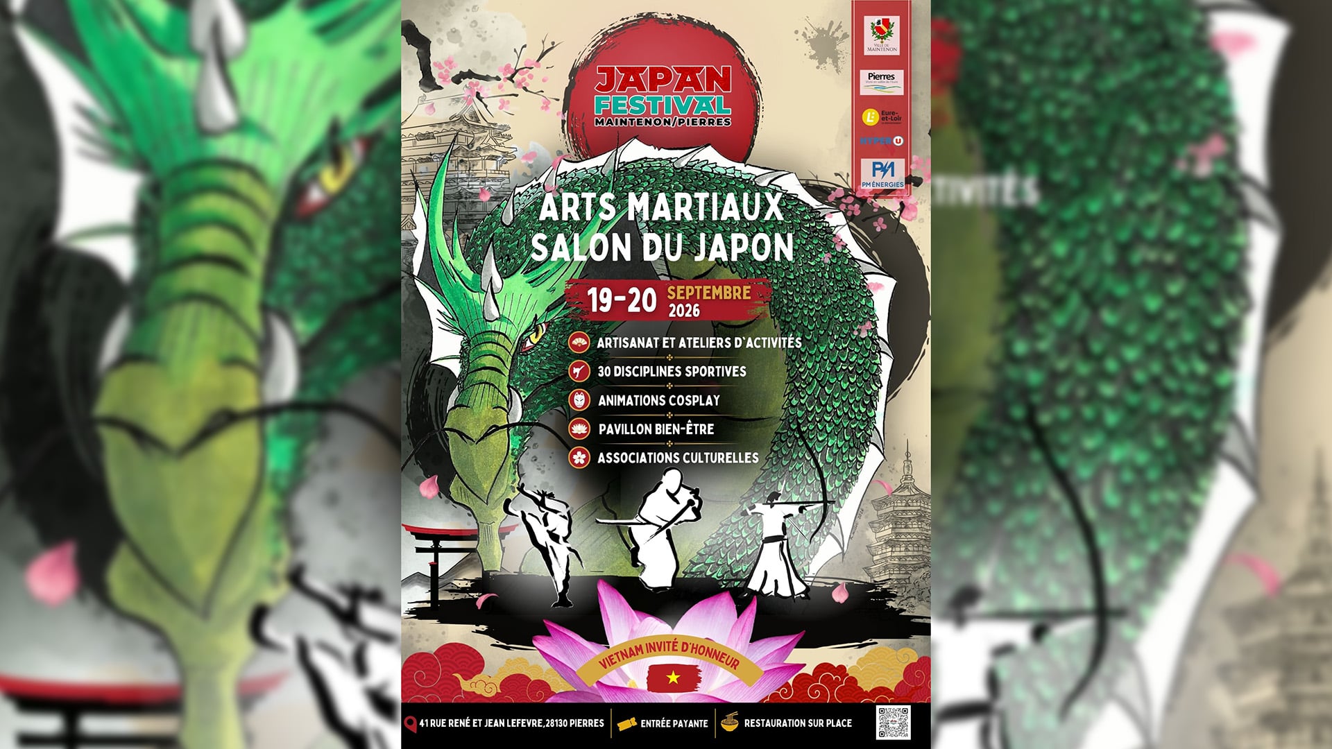 Le Japan Festival de Maintenon / Pierres