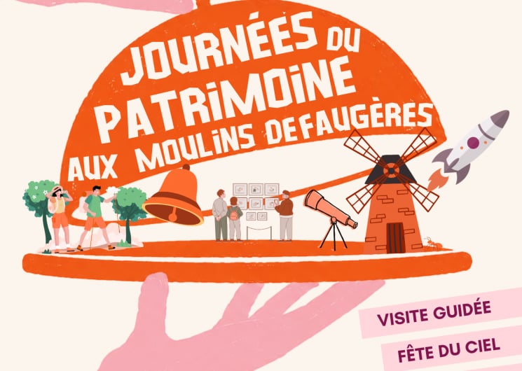 JOURNÉES EUROPÉENNES DU PATRIMOINE AUX MOULINS DE FAUGÈRES
