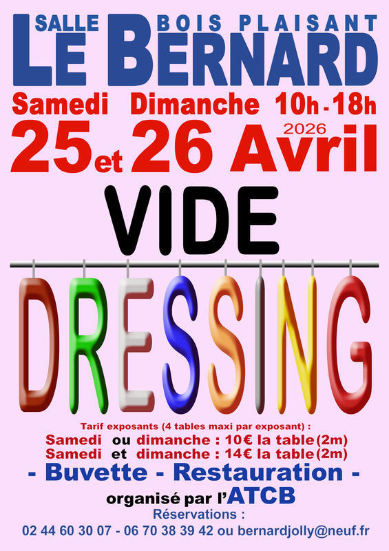 Vide dressing de l'atcb