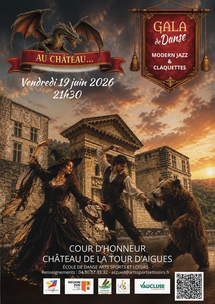 GALA DE DANSE MODERN'JAZZ ET CLAQUETTES à La Tour d'AIgues