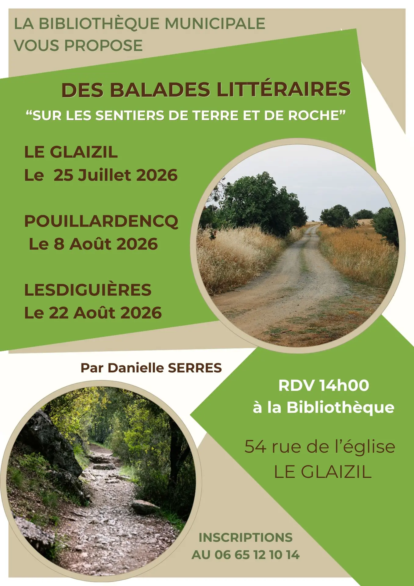 Balades Littéraires - Sur les sentiers de Terre et de Roche
