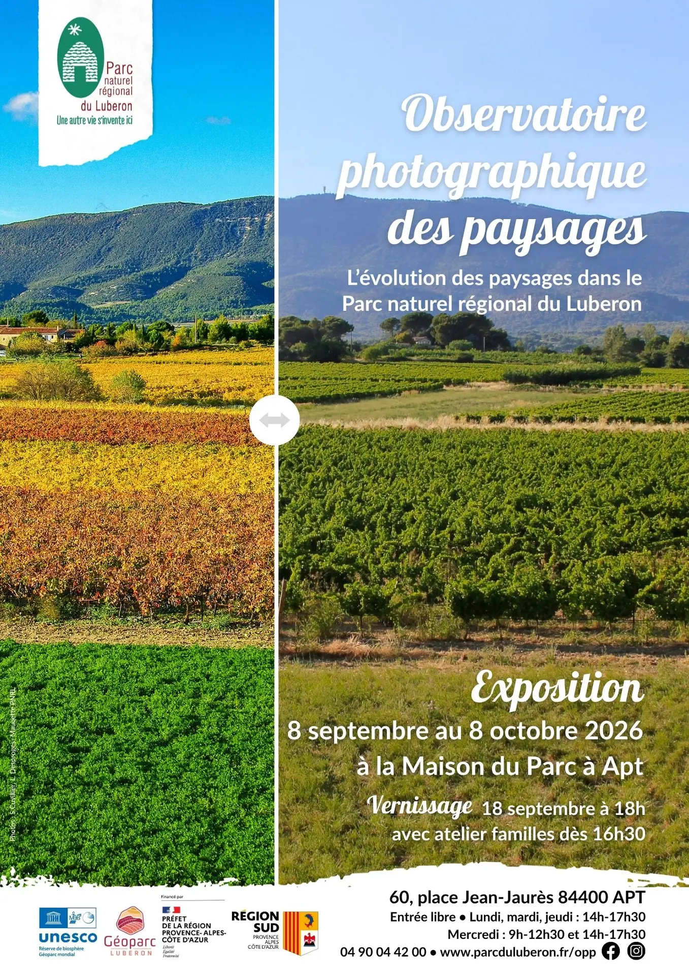 Exposition "Observatoire photographique des paysages"