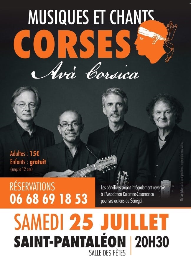 Musiques et chants corses avec Avà Corsica