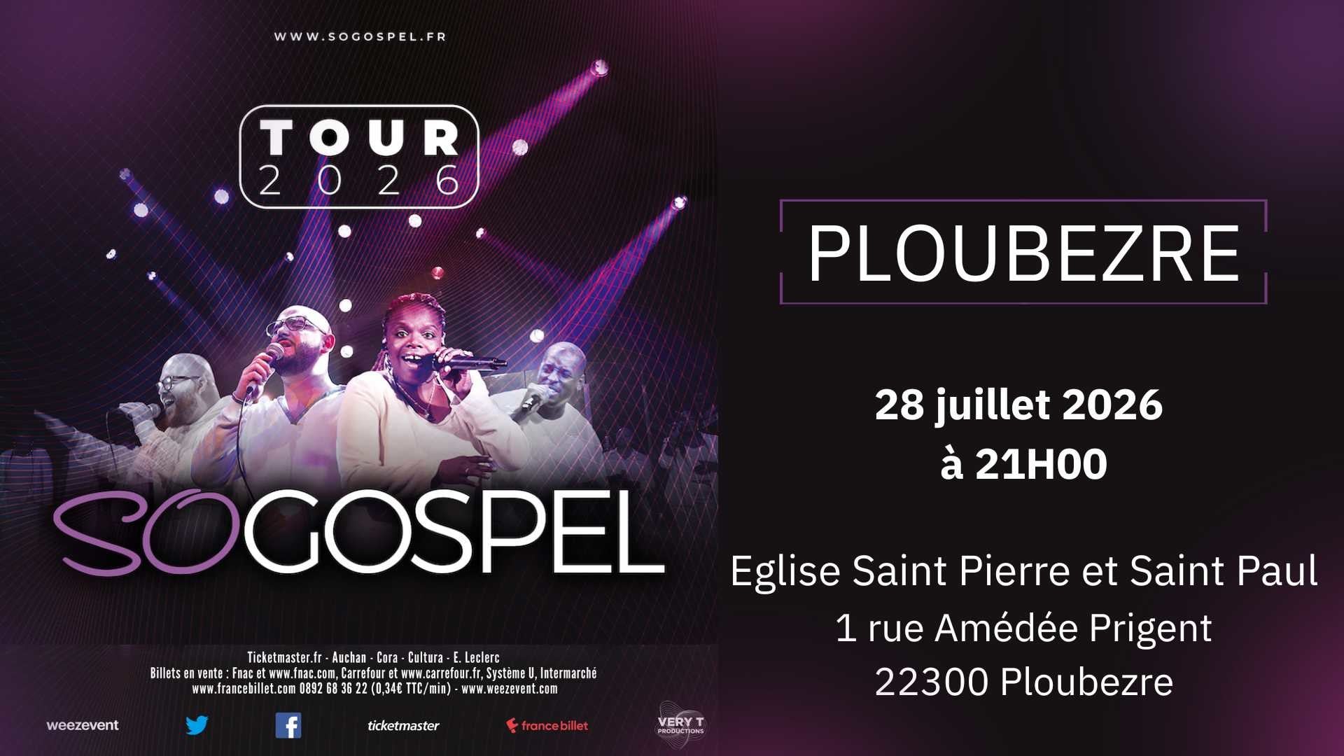 So Gospel – Tour 2026