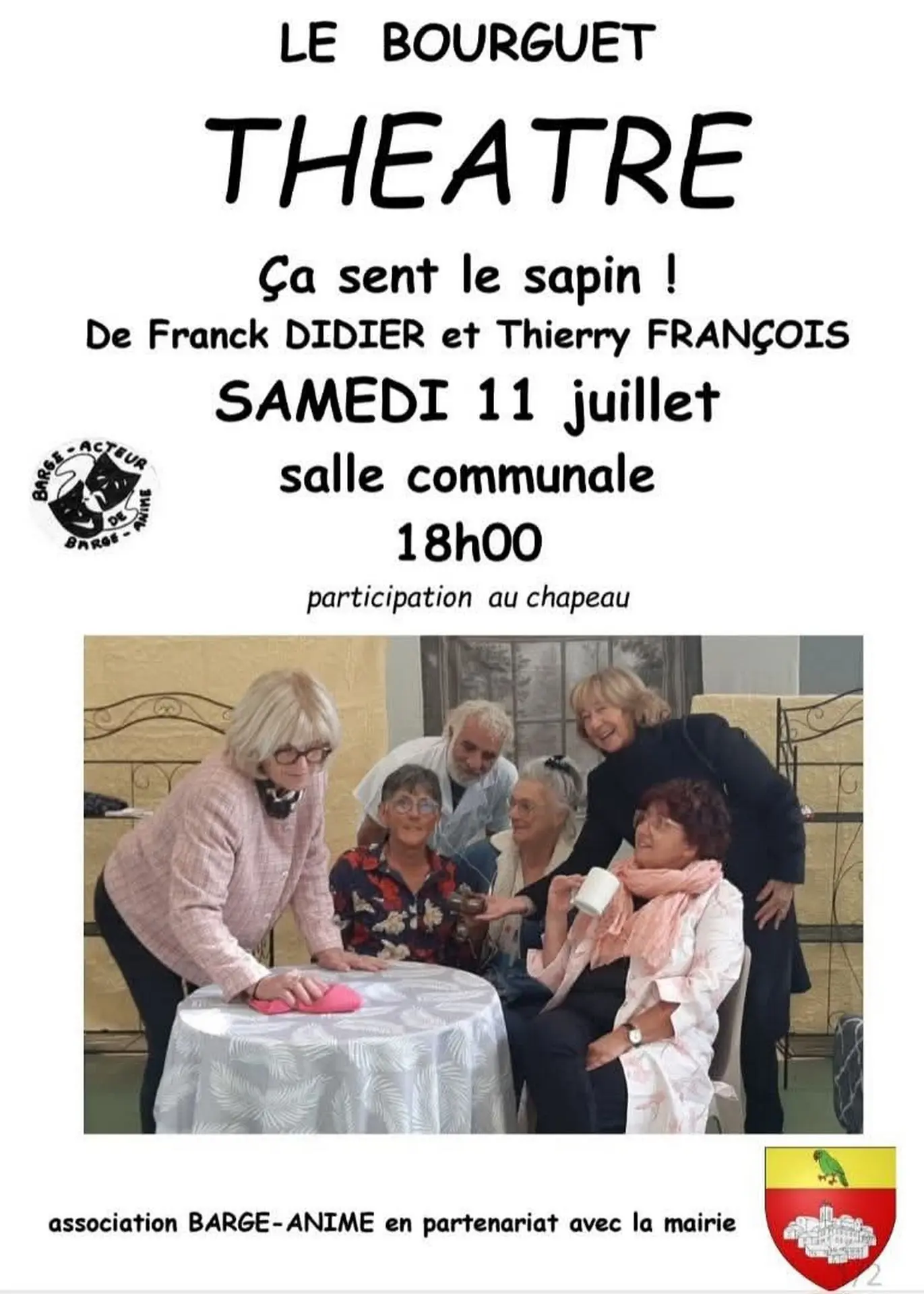 Théâtre  : "Ça sent le sapin"