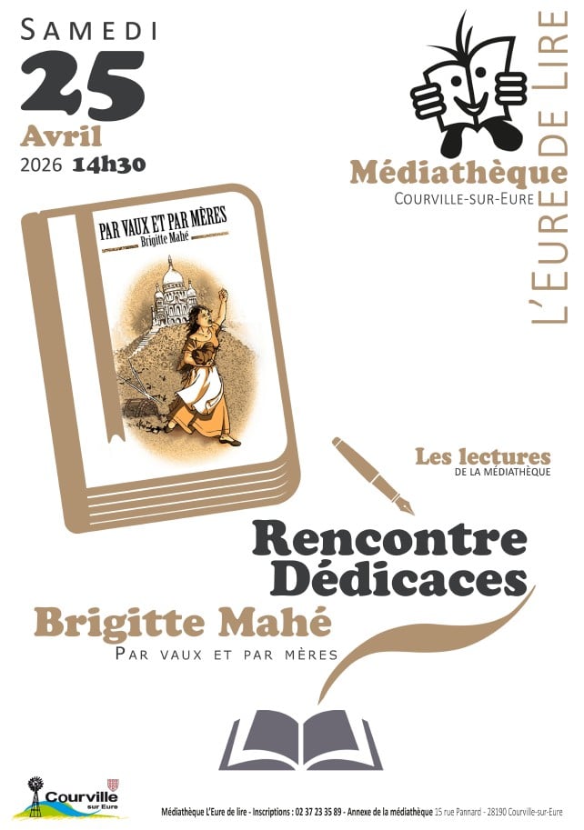 Rencontre et dédicaces : Brigitte Mahé