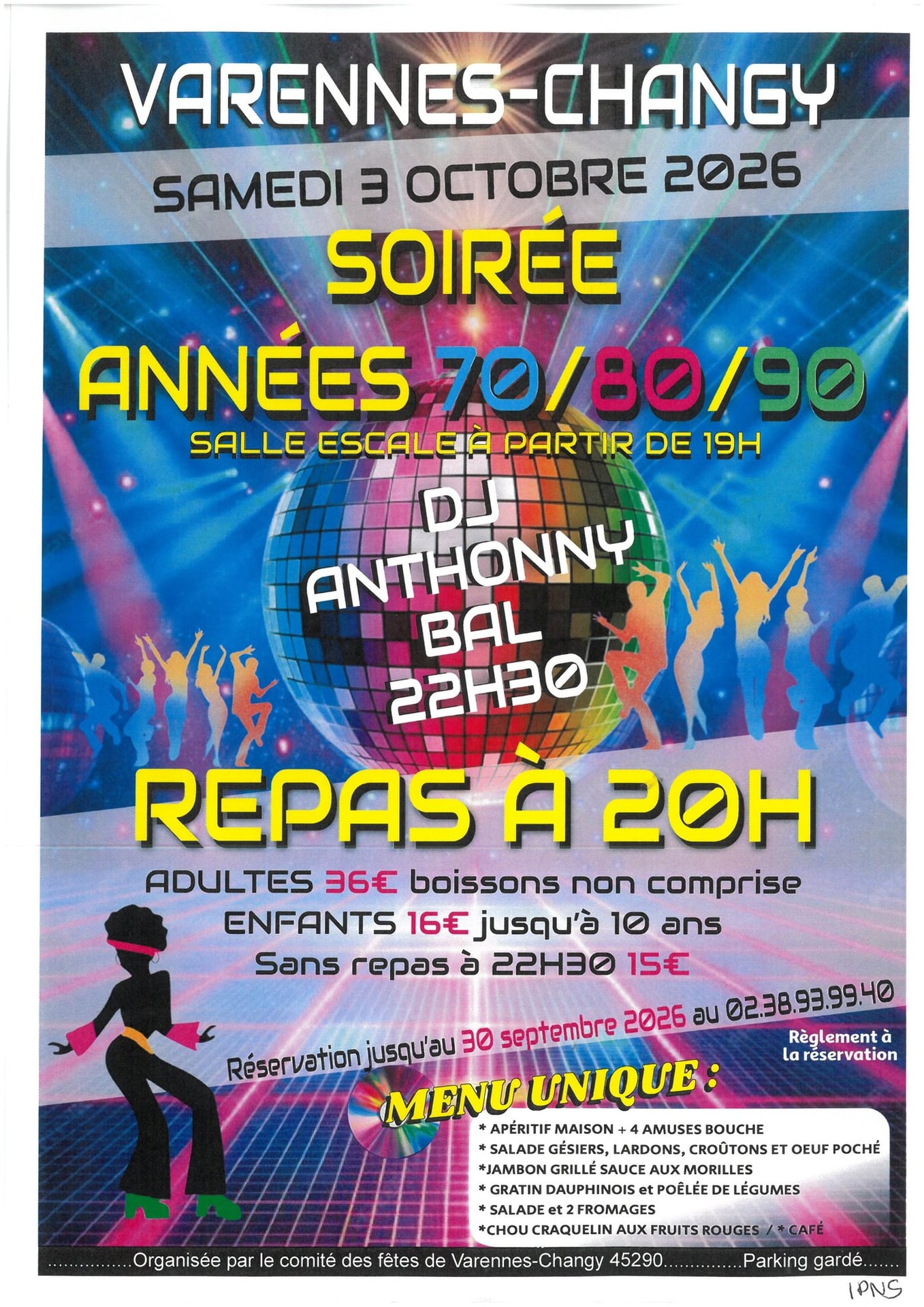 Soirée années 70-90
