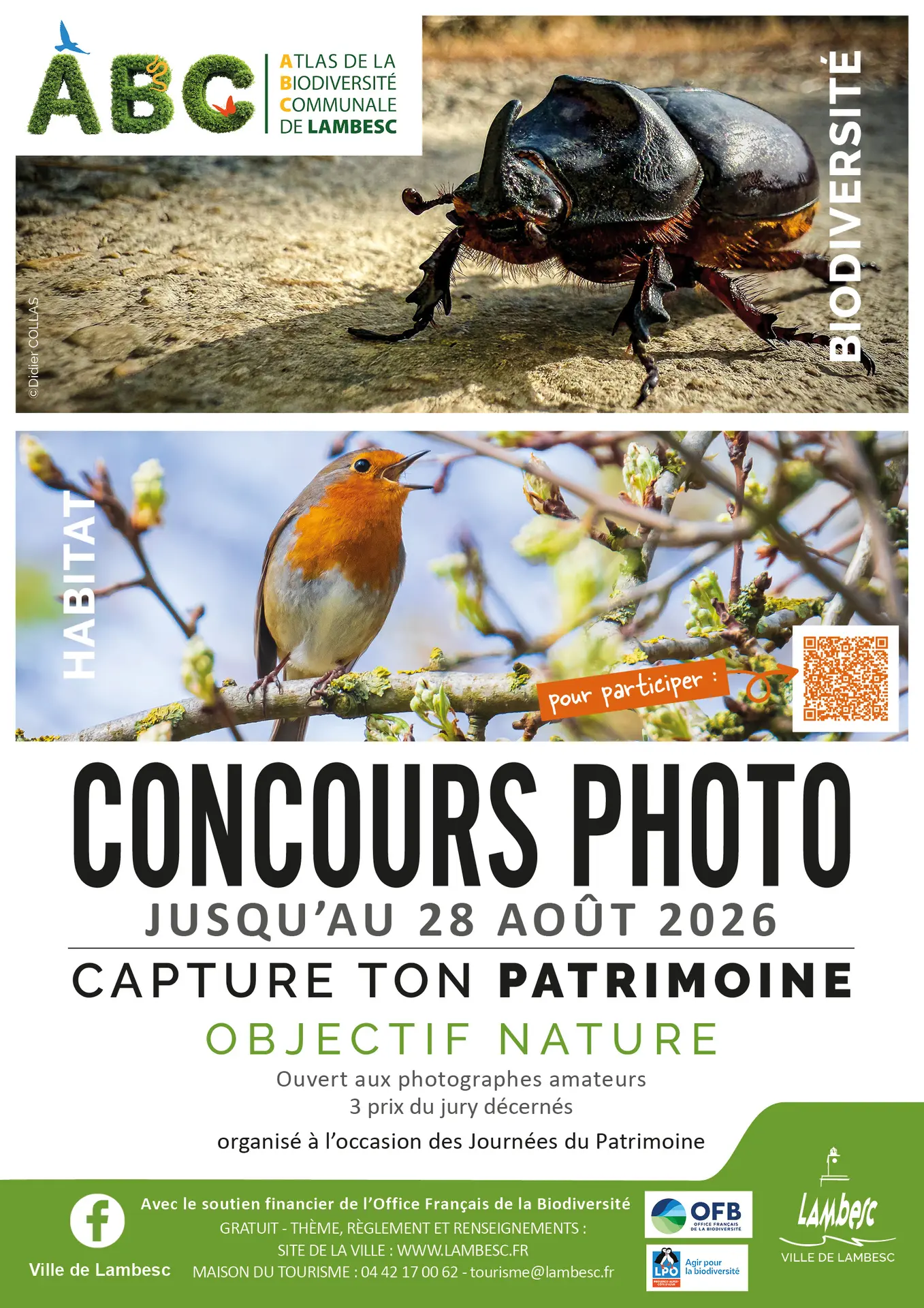 Exposition "Capture ton patrimoine : Objectif Nature"