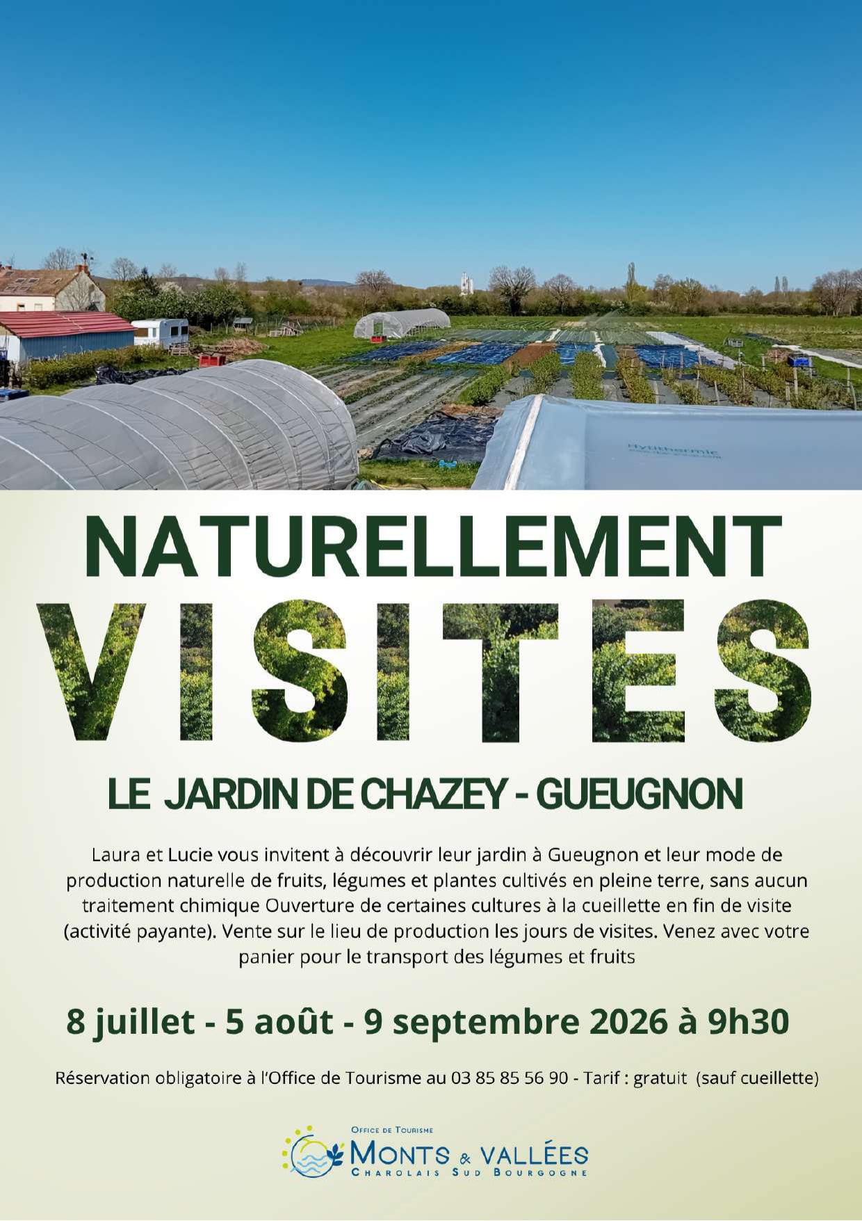 Naturellement visites : Visite du jardin de Chazey