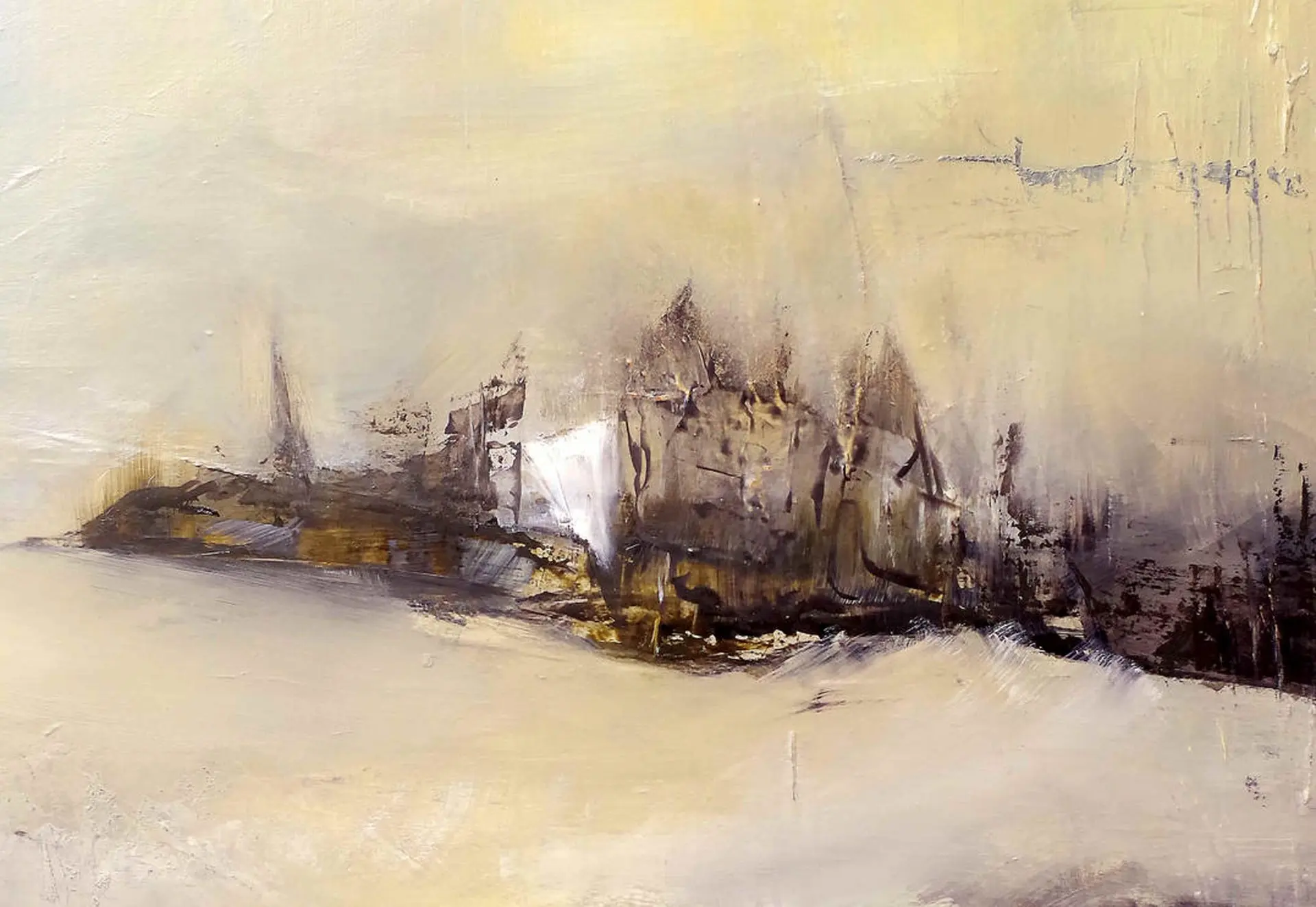 Exposition Anne-Marie Vallée, tableaux