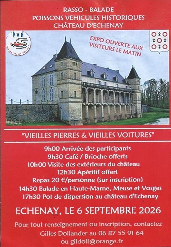 Rasso-Balade "Vielles Pierres & Vielles Voitures"