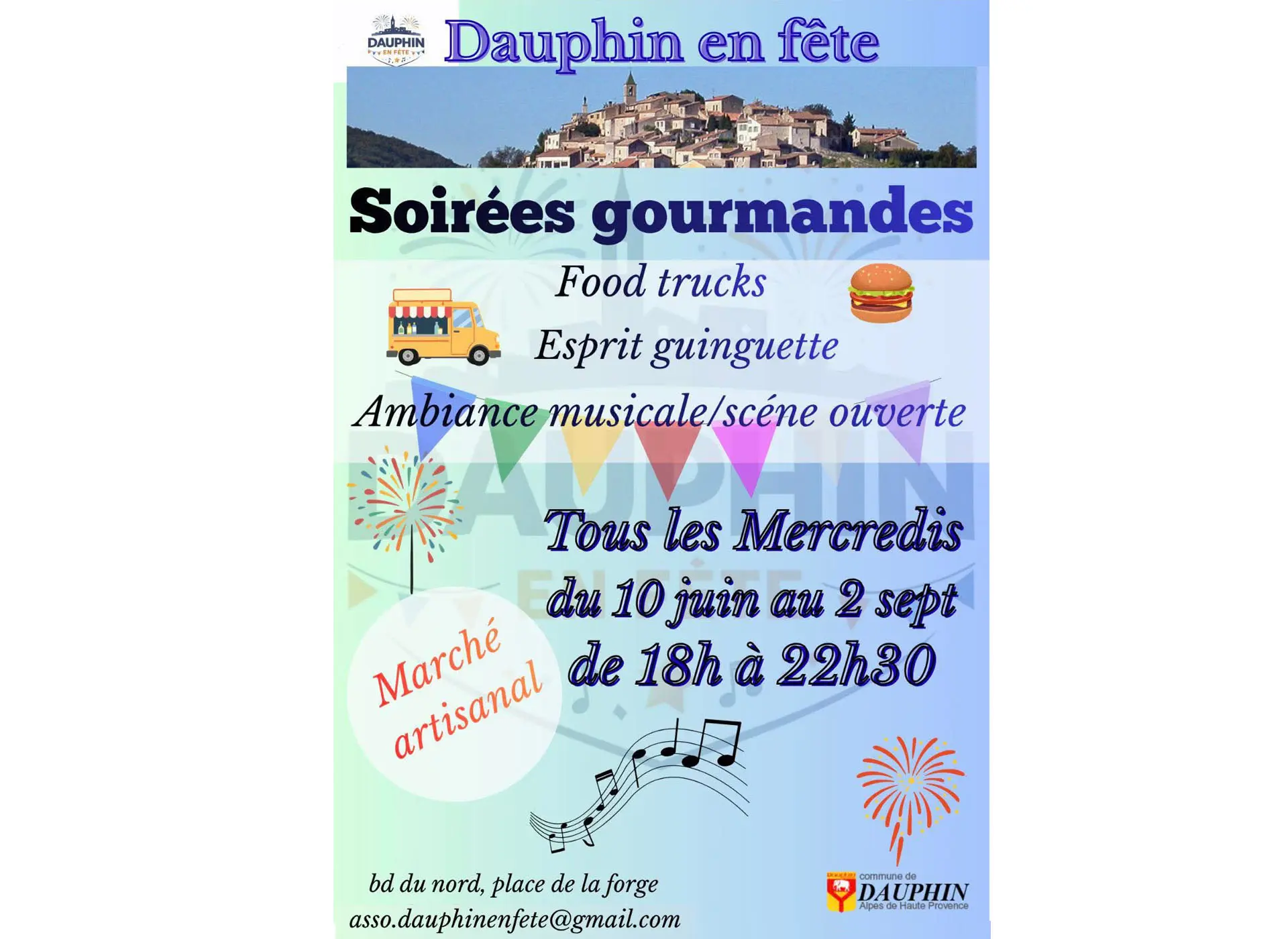 Les Soirées Gourmandes de l'été