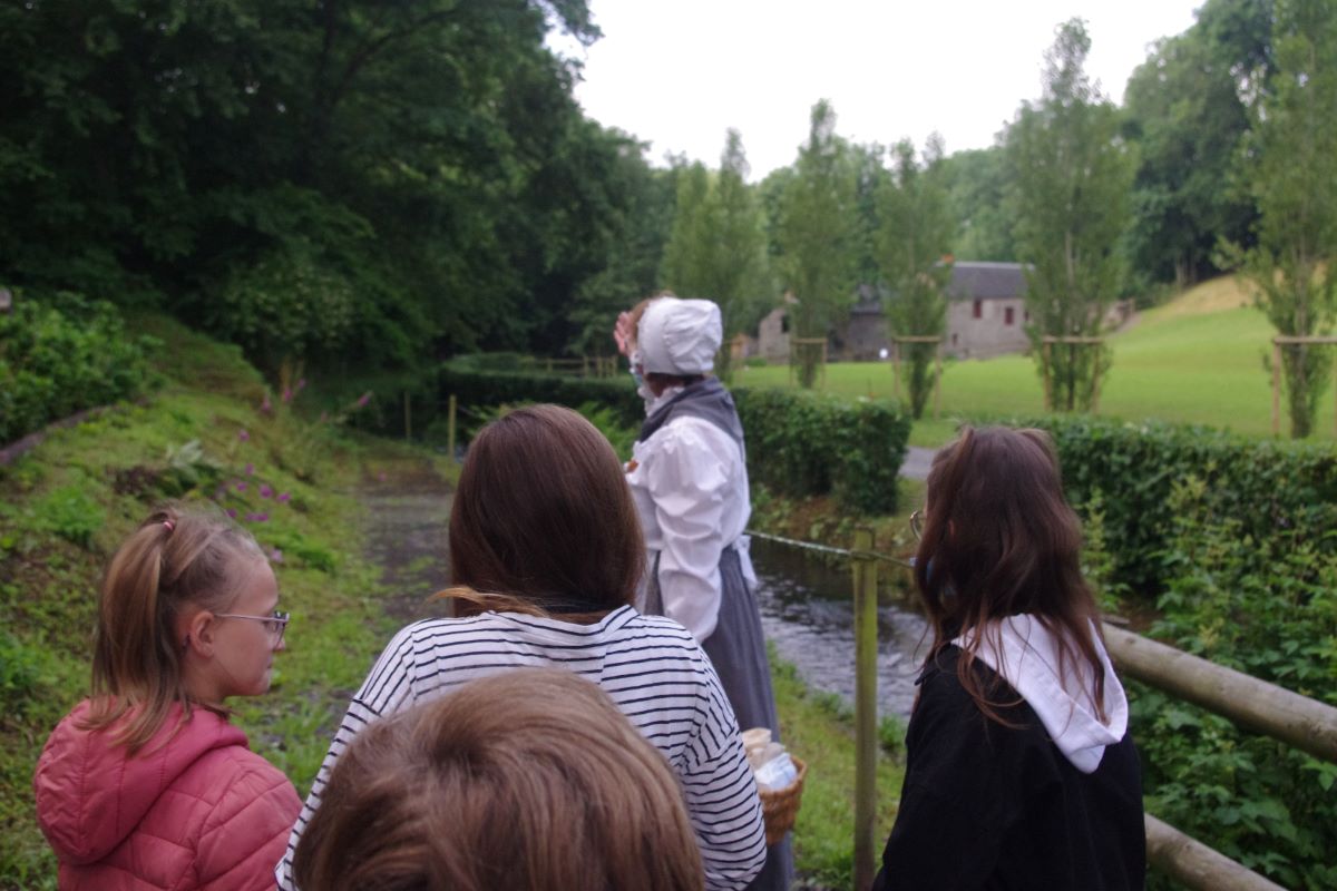 Les Étonnants Patrimoines : Première séance au moulin de Marcy