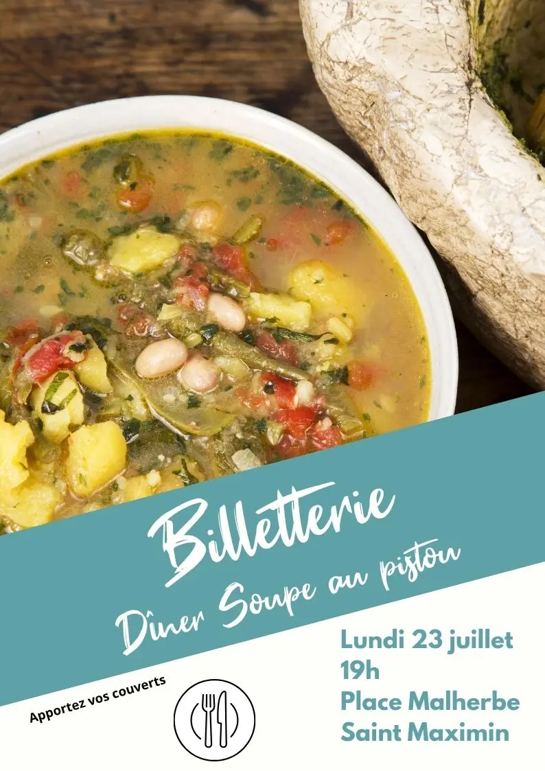 Repas : Soupe au pistou | Fêtes de Sainte Marie-Madeleine