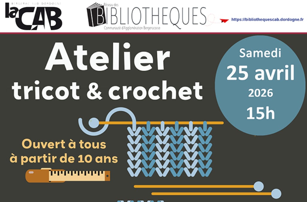 Atelier tricot et crochet