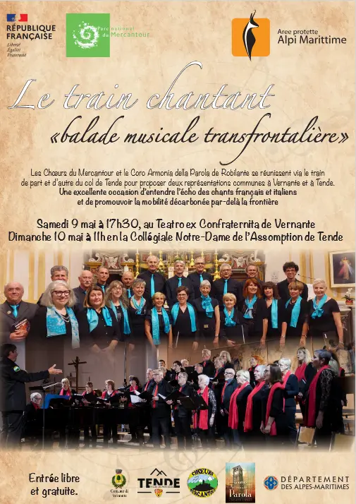 Le train chantant «Balade musicale transfrontalière»