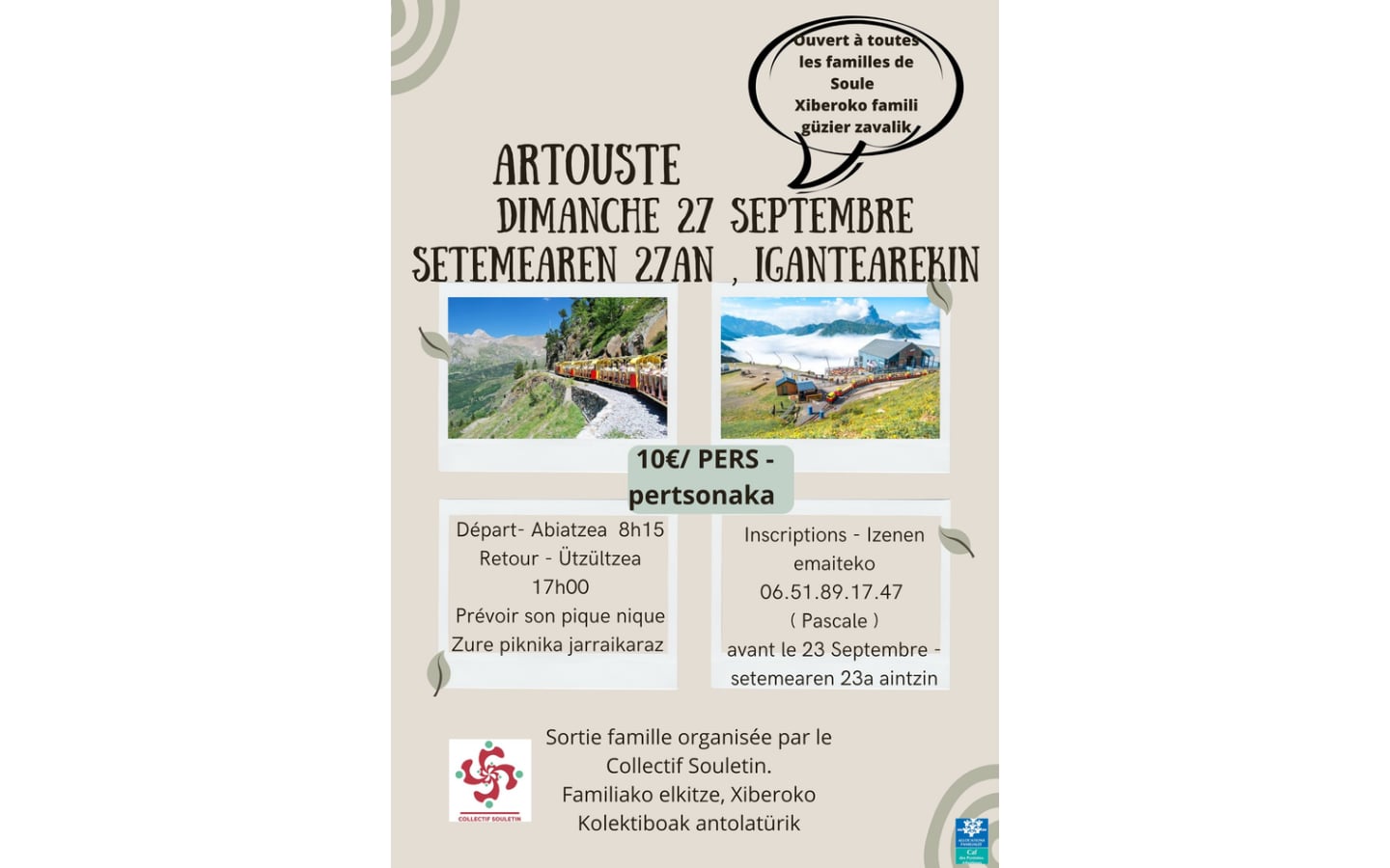 Sortie famille : Artouste