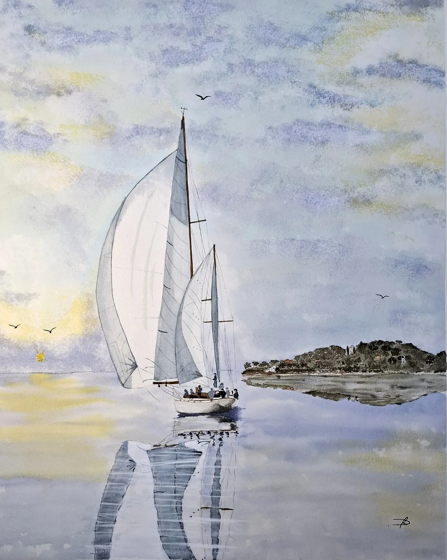 Exposition "Les couleurs du temps" par Raphëlle Doin