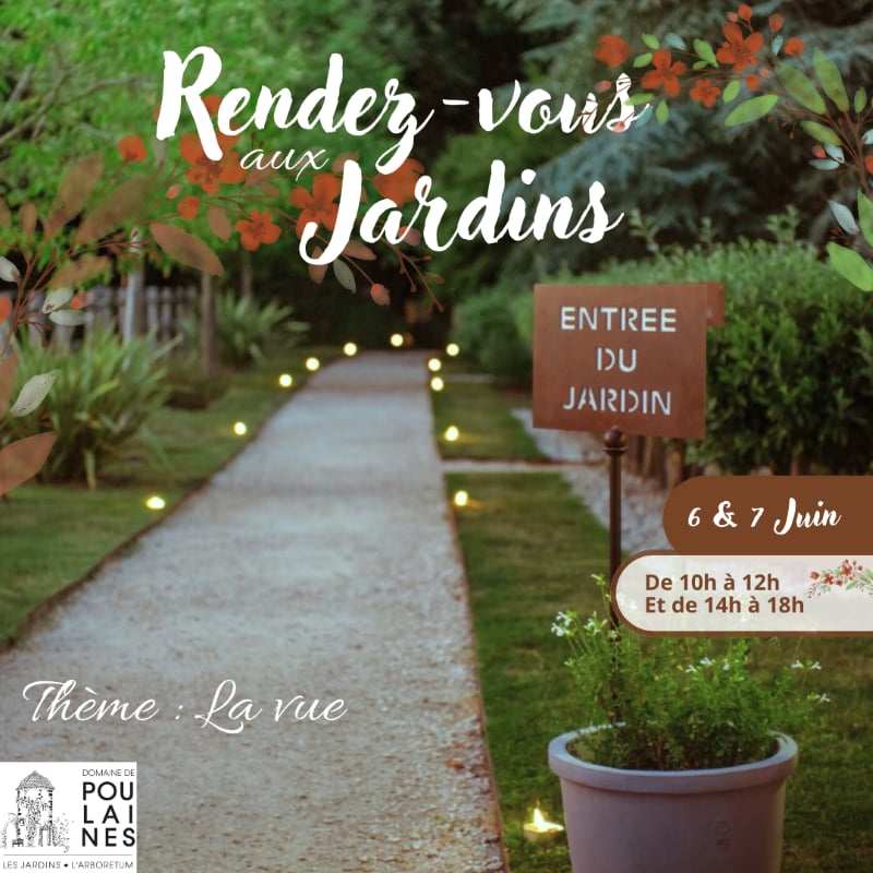 Rendez-vous aux Jardins au Domaine de Poulaines
