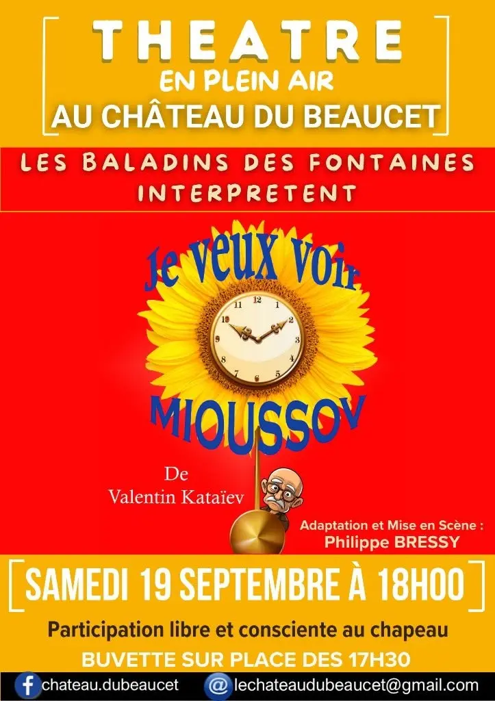 Théâtre plein air : Je veux voir Mioussov