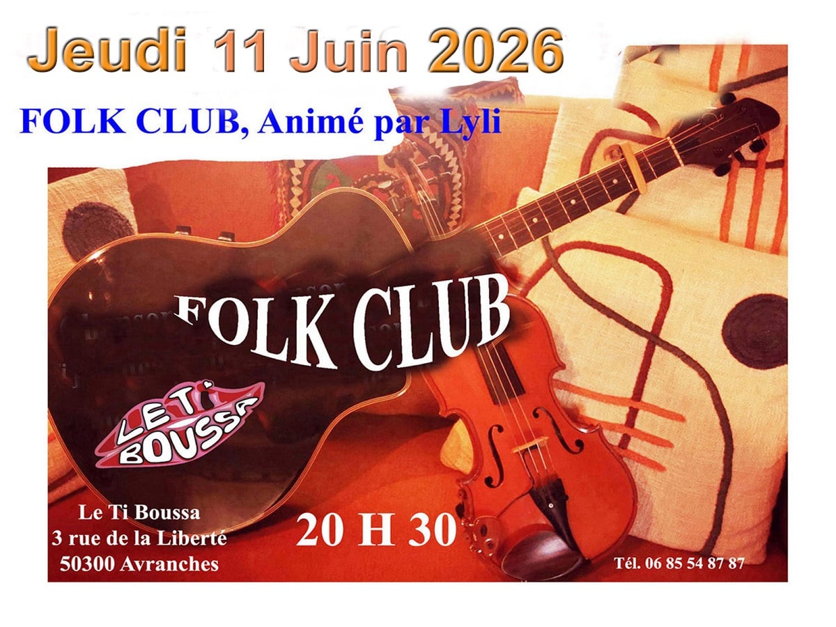 Soirée Folk club