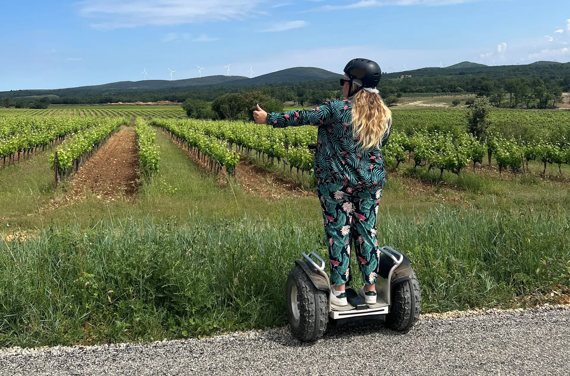 Enquête au domaine en gyropode | Vignobles en Scène