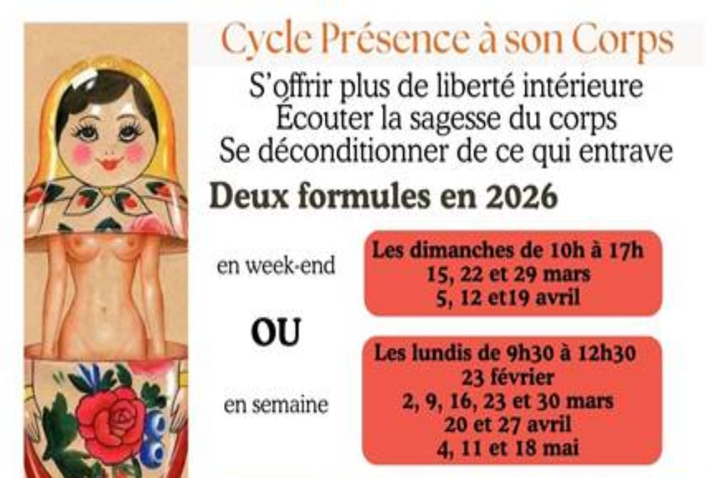 Atelier présence à son corps