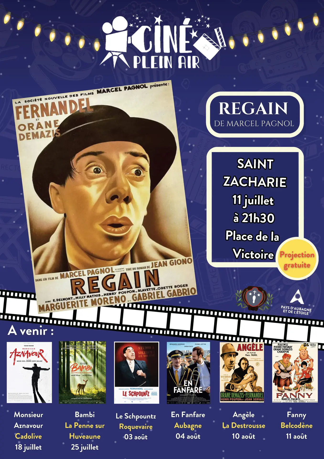 Ciné plein air - Regain